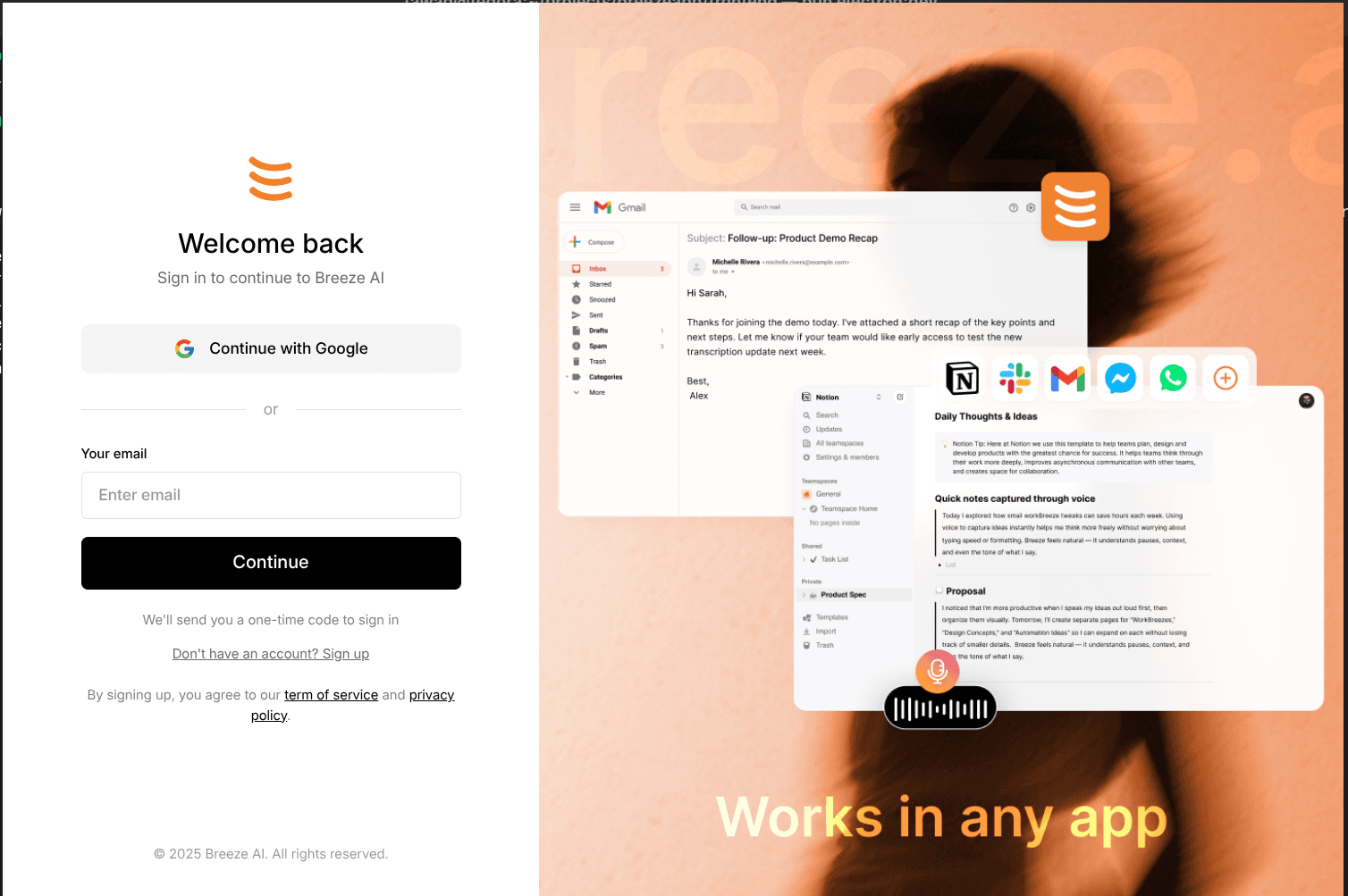 Breeze AI (Whisper Flow Clone)