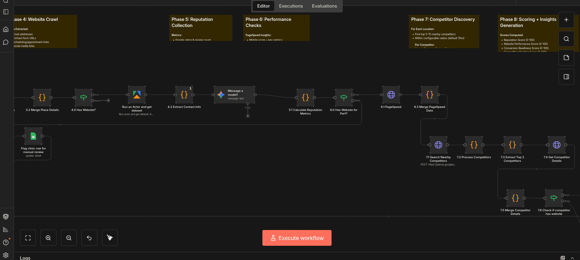 Competitor Research Automation Screenshot 1